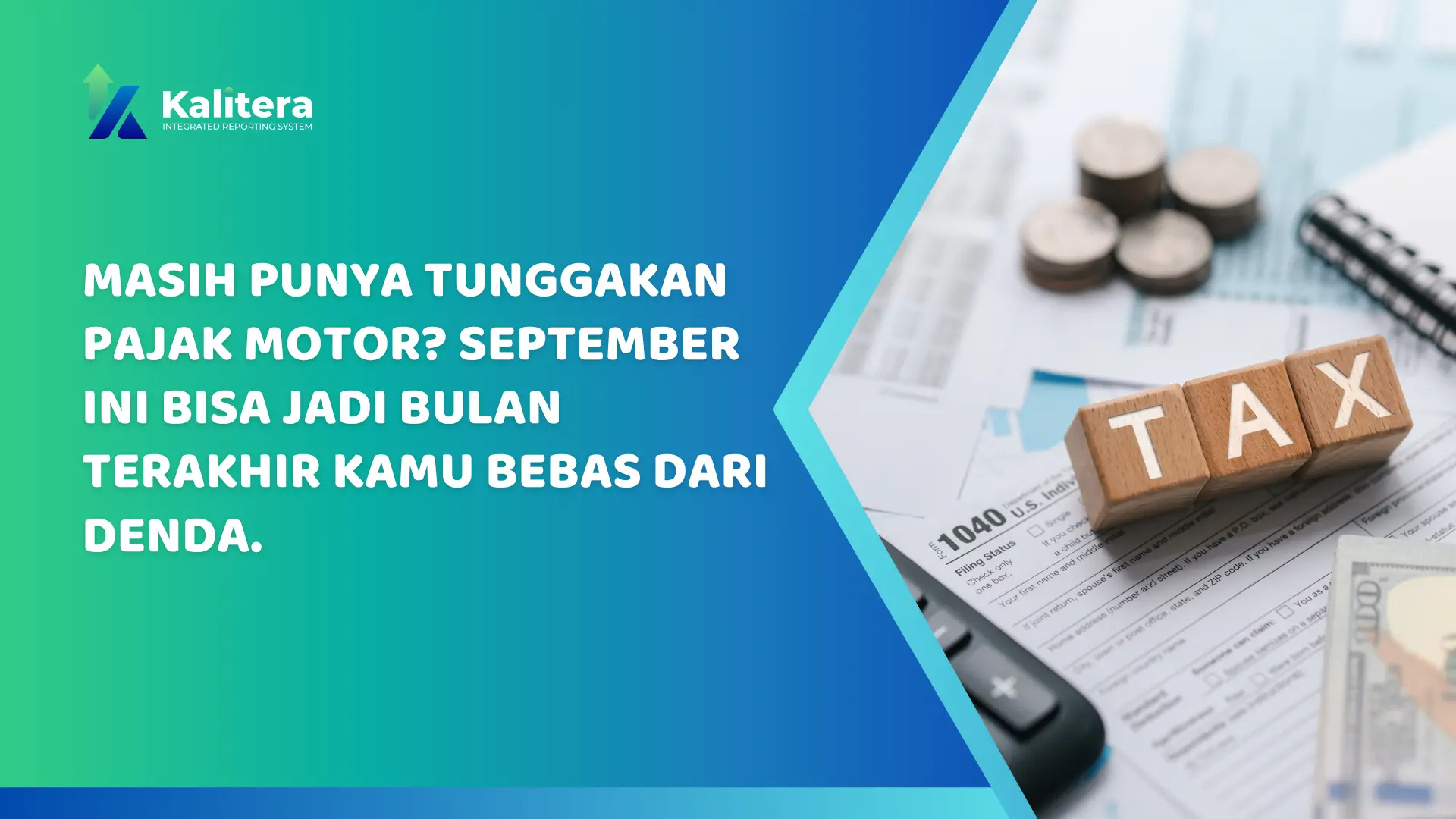 Gambar untuk Masih punya tunggakan pajak motor? September ini bisa jadi bulan terakhir kamu bebas dari denda.