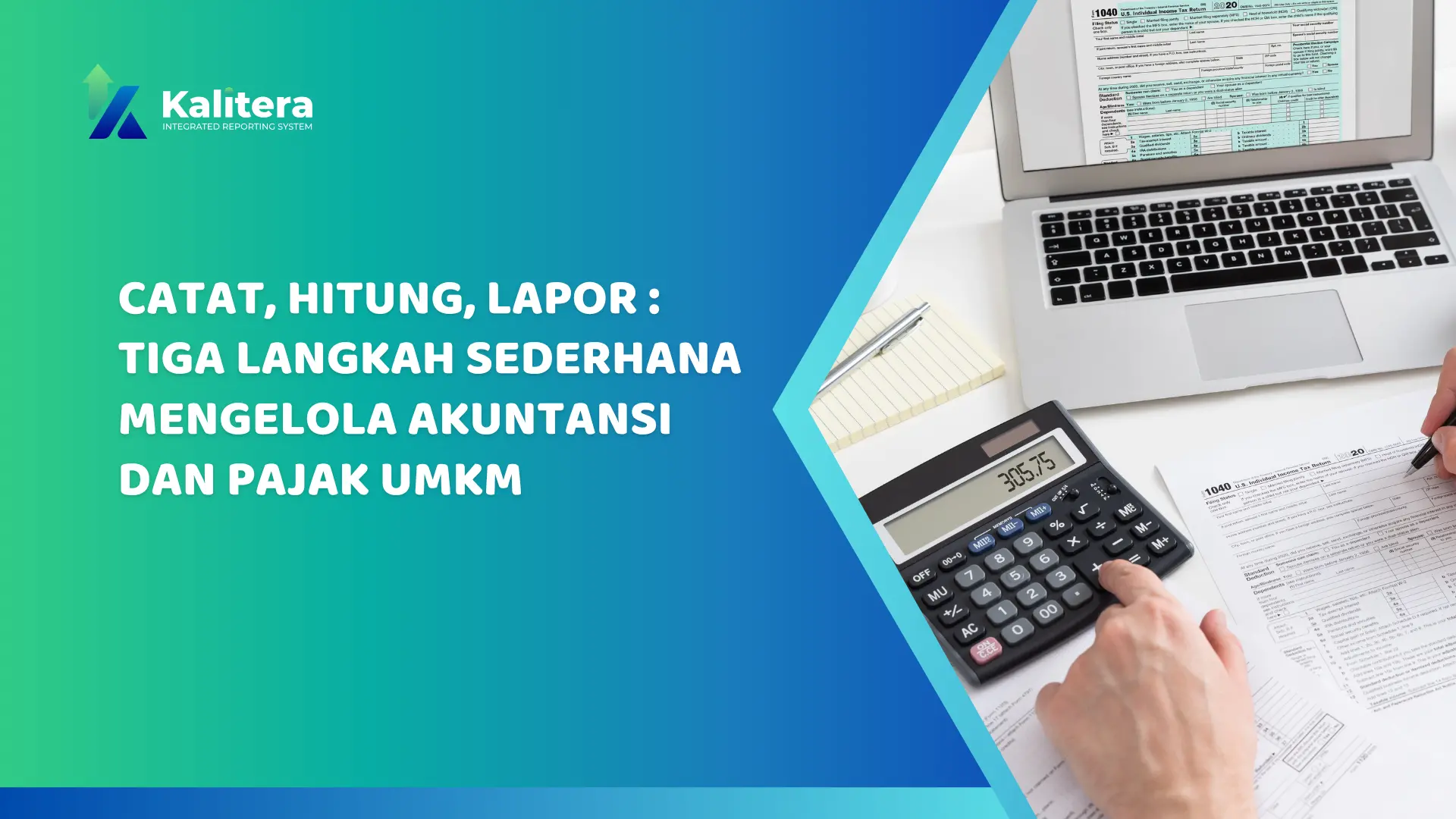 Gambar untuk Tiga Langkah Sederhana Mengelola Akuntansi dan Pajak UMKM 